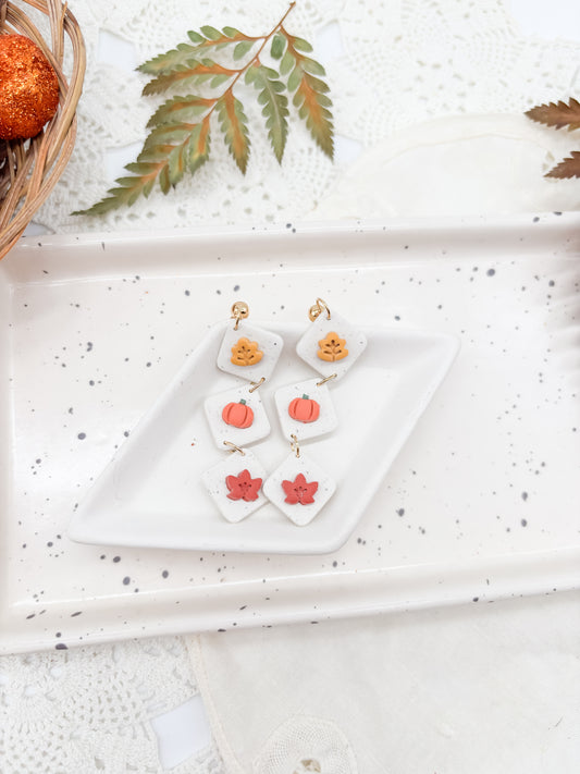 Autumn 3 square dangles