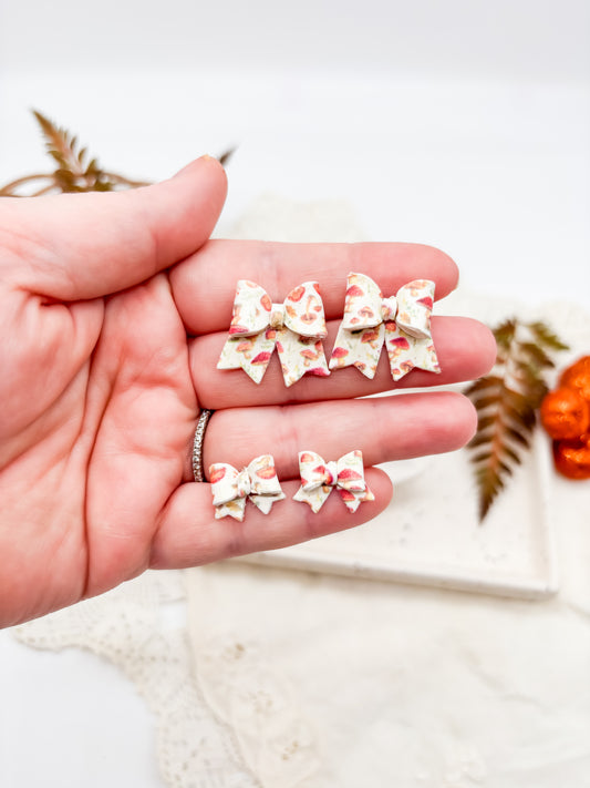 Mushroom Bows in 2 sizes