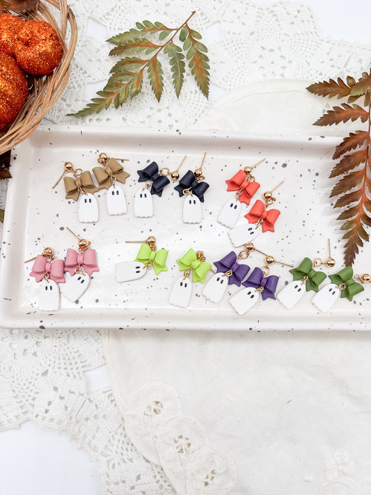 Ghost bows in multi colors