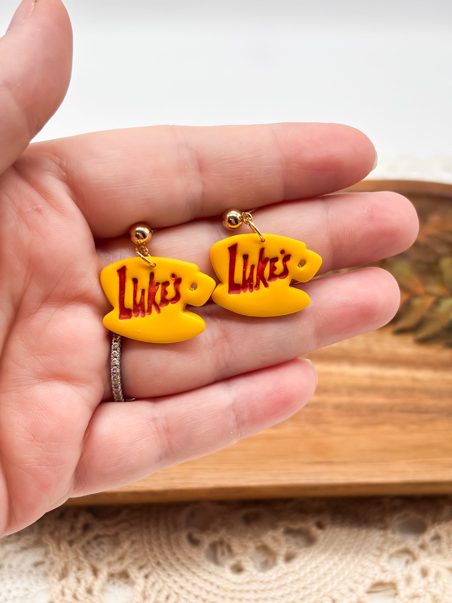 Luke's Diner earrings