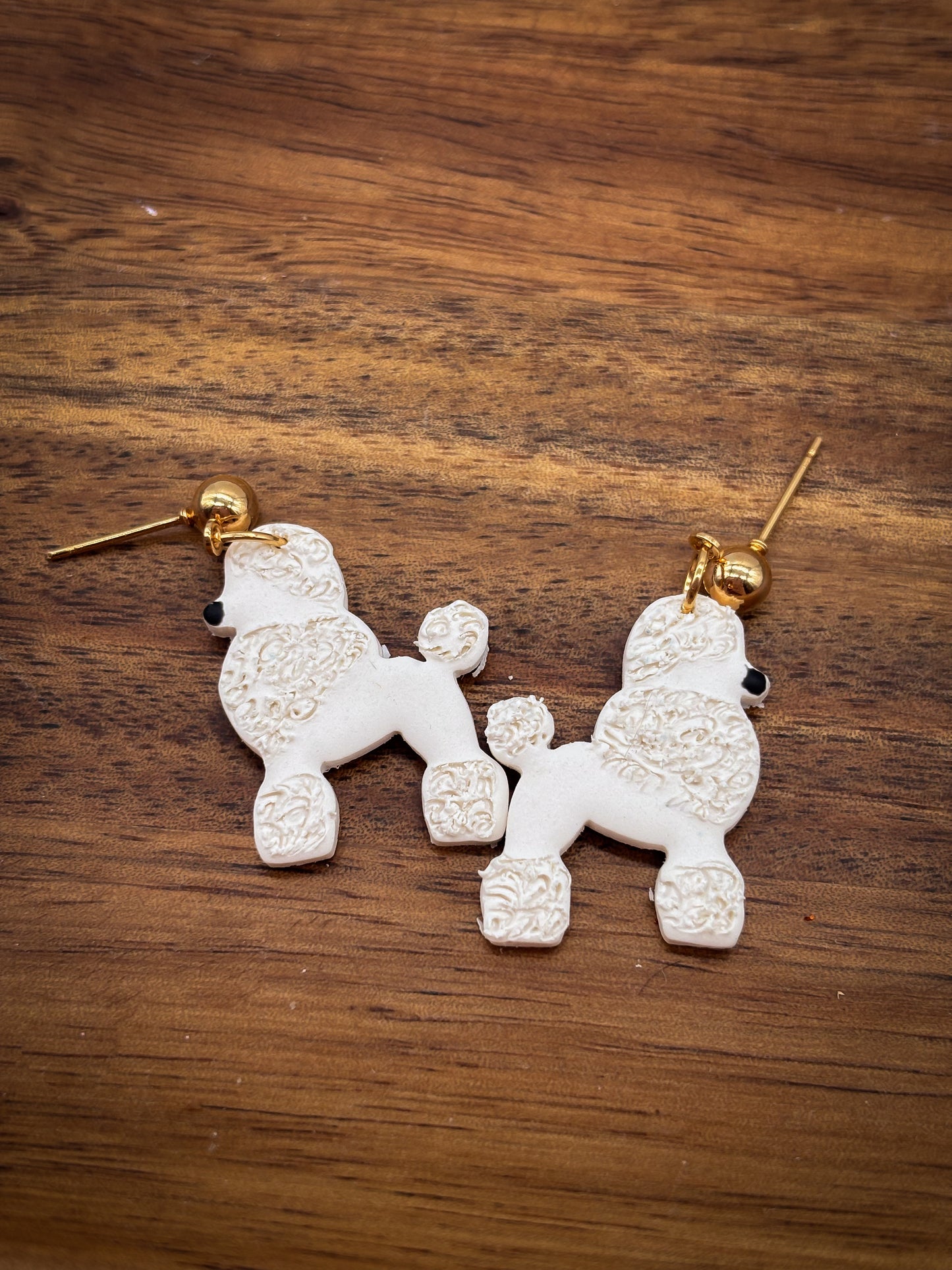 Poodle studs or dangles