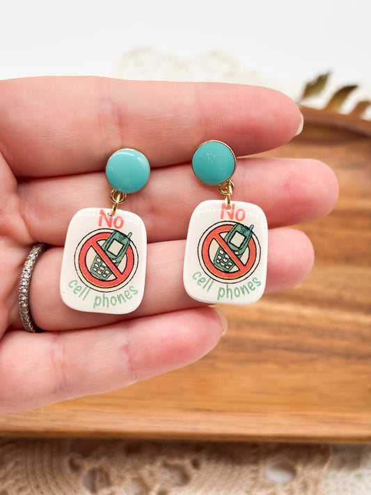 No Cell phone dangles