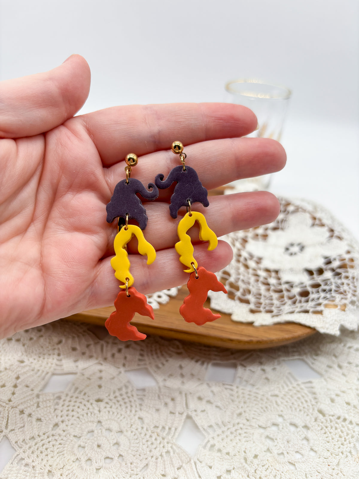 3 Witch dangles