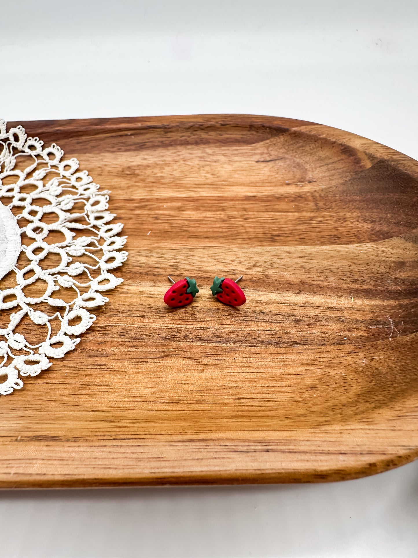Tiny strawberry studs