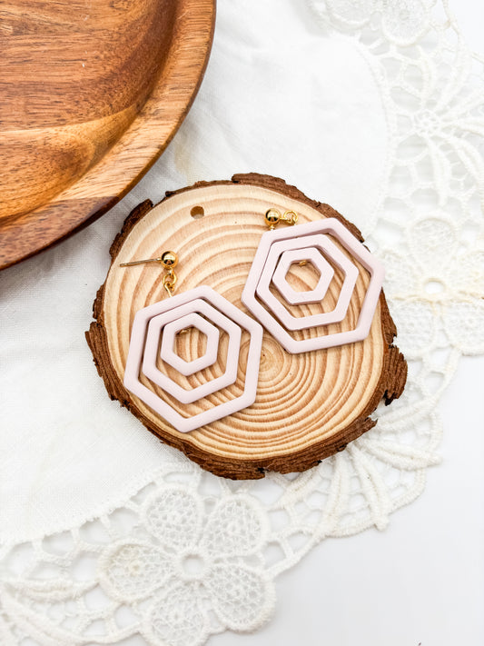 Hexagon spinners in lavender