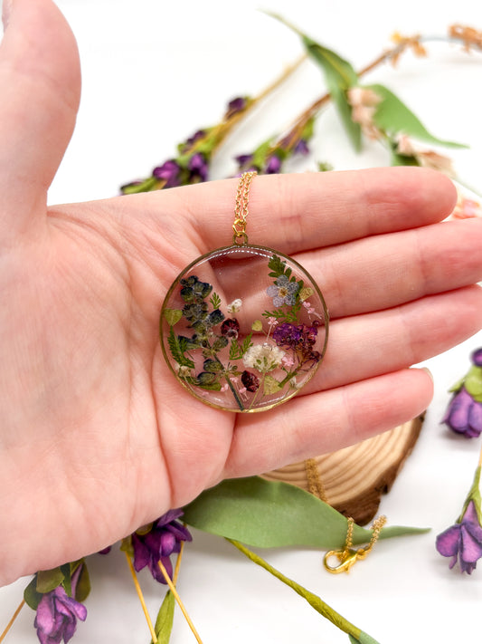 Multi flower necklace