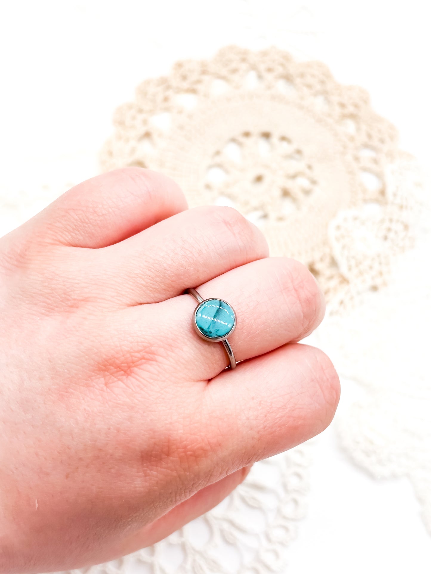 Turquoise rings in many options