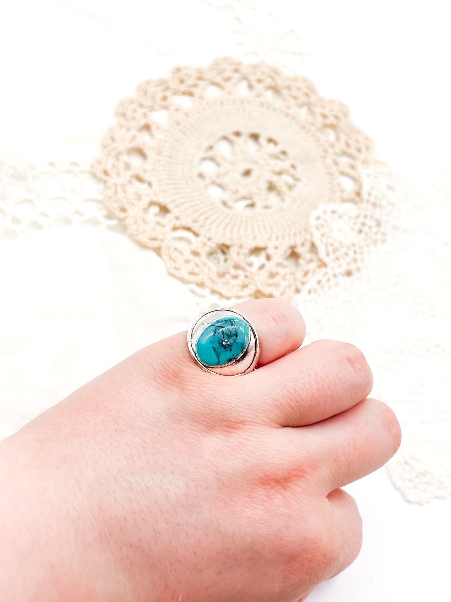 Turquoise rings in many options