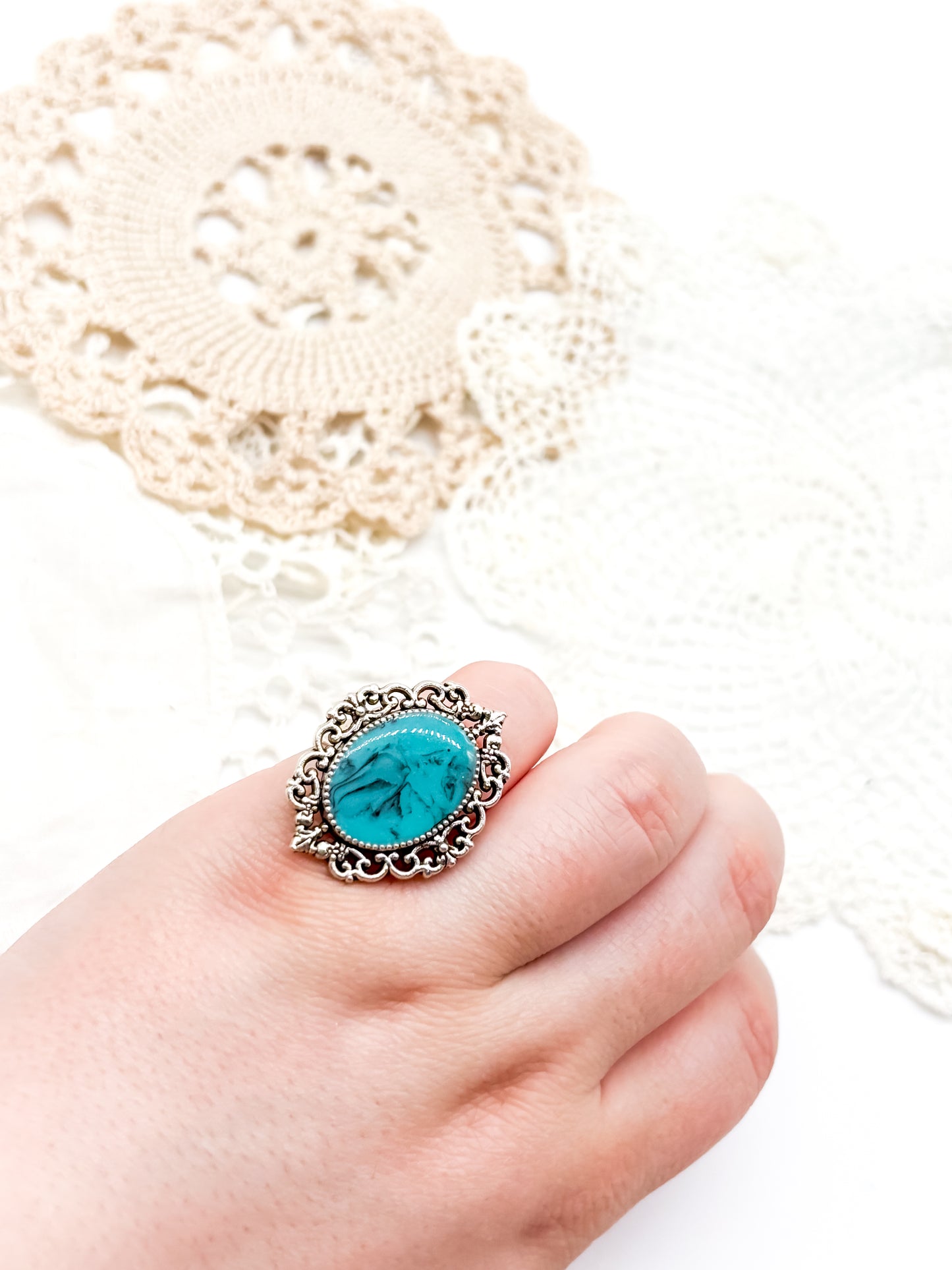 Turquoise rings in many options
