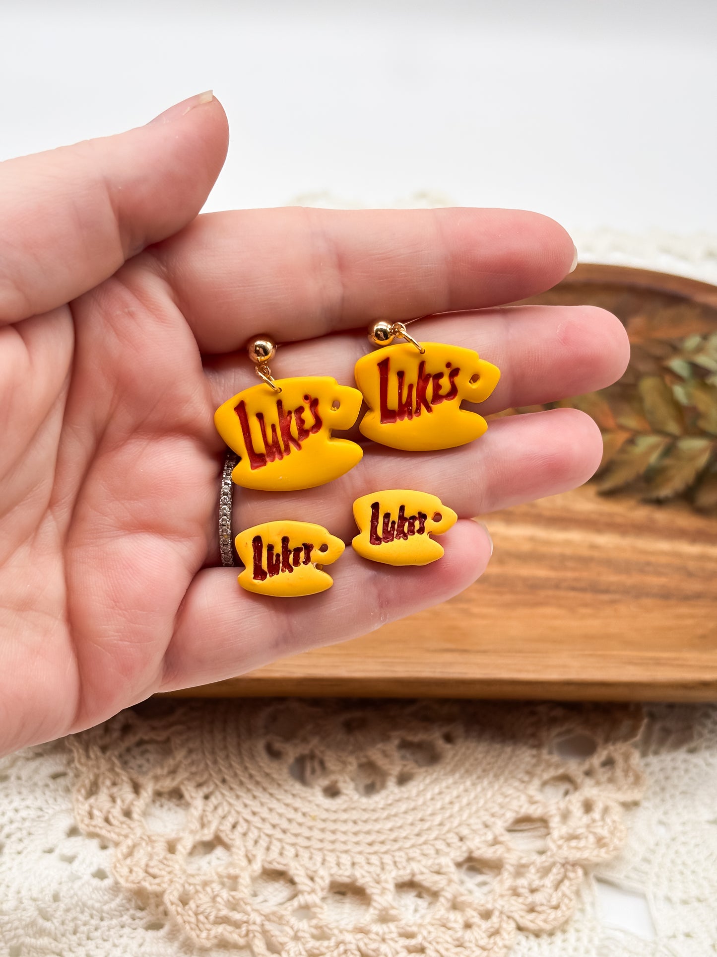 Luke's Diner earrings