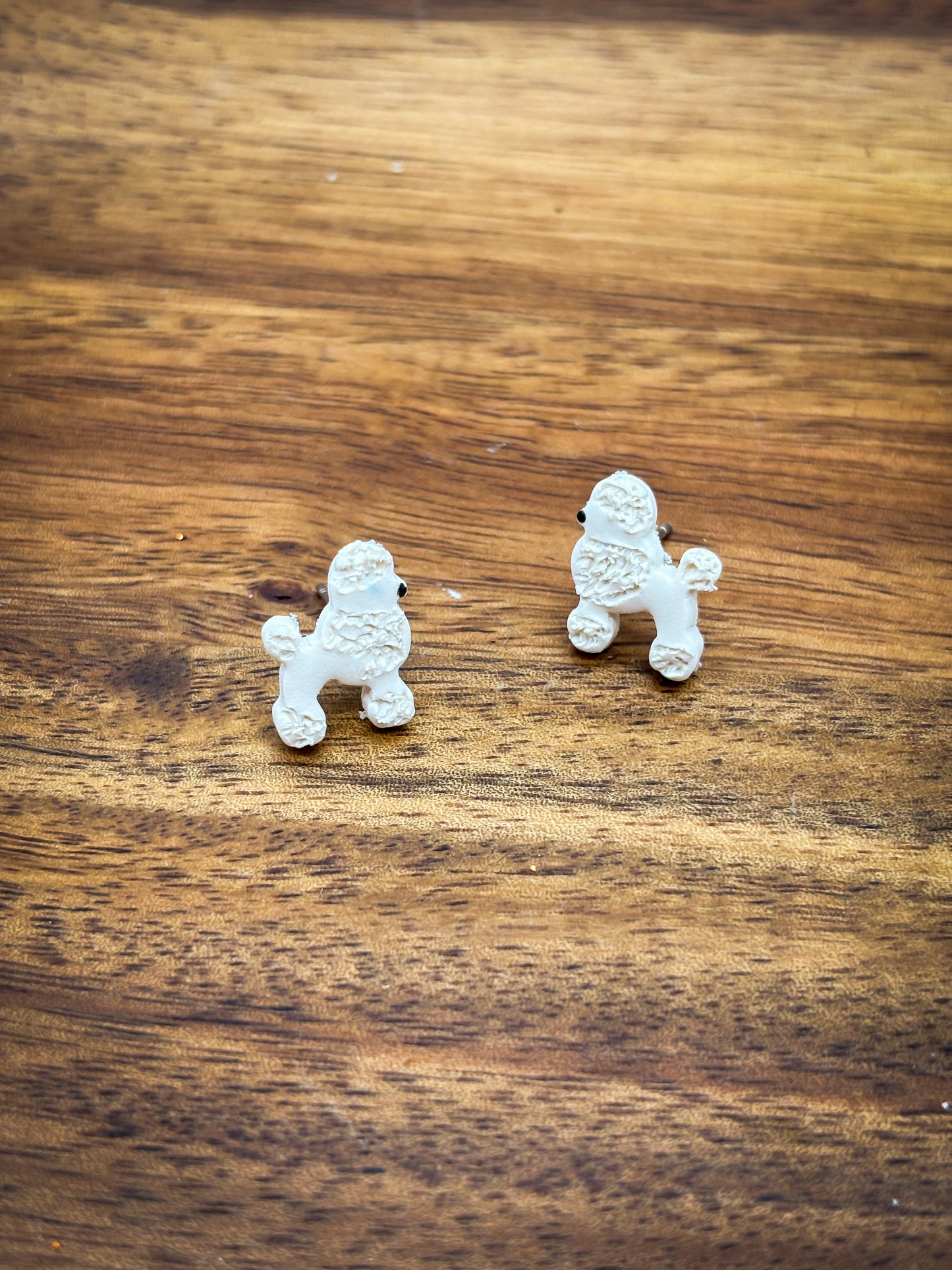 Poodle studs or dangles