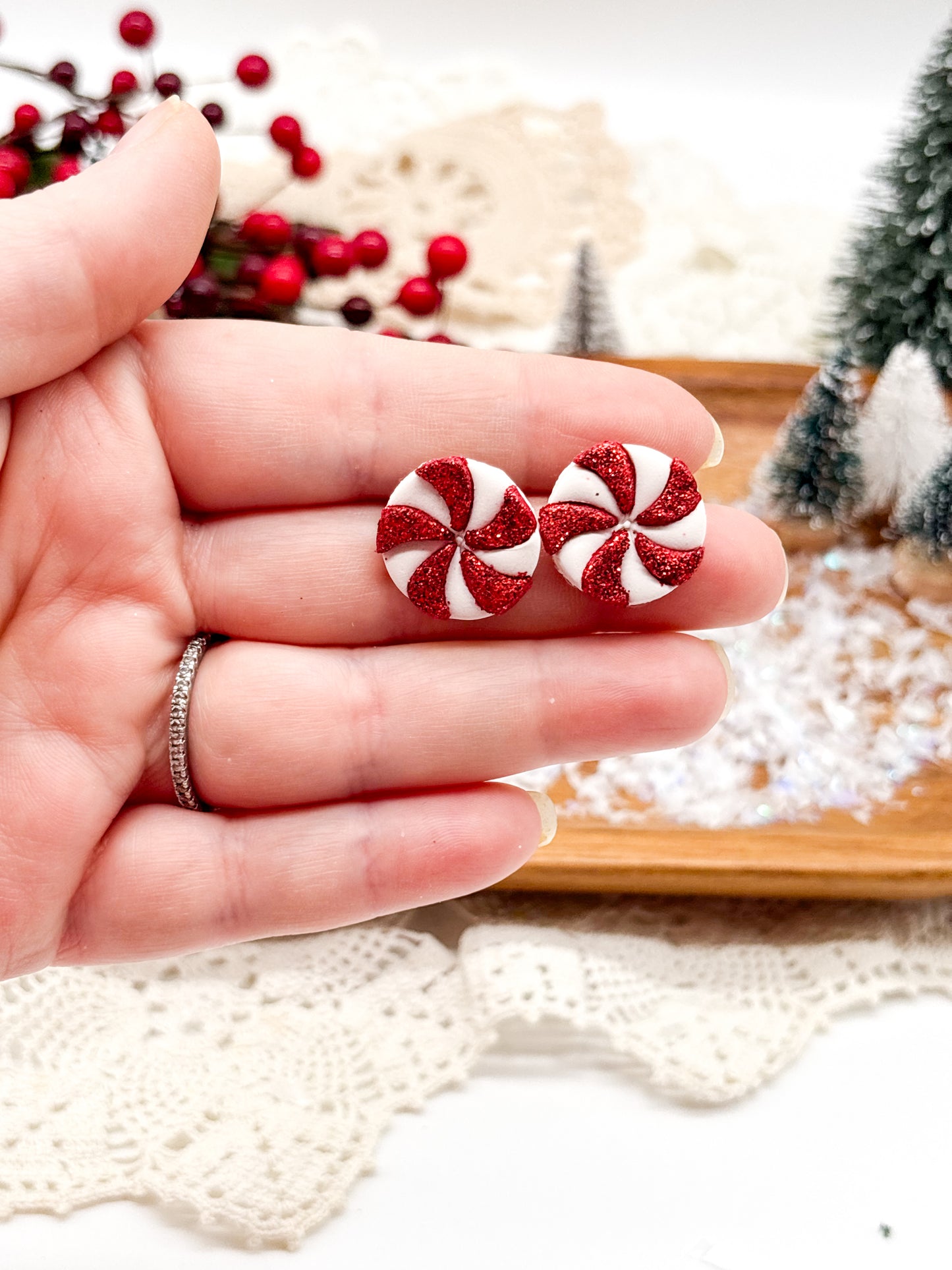 Peppermint studs
