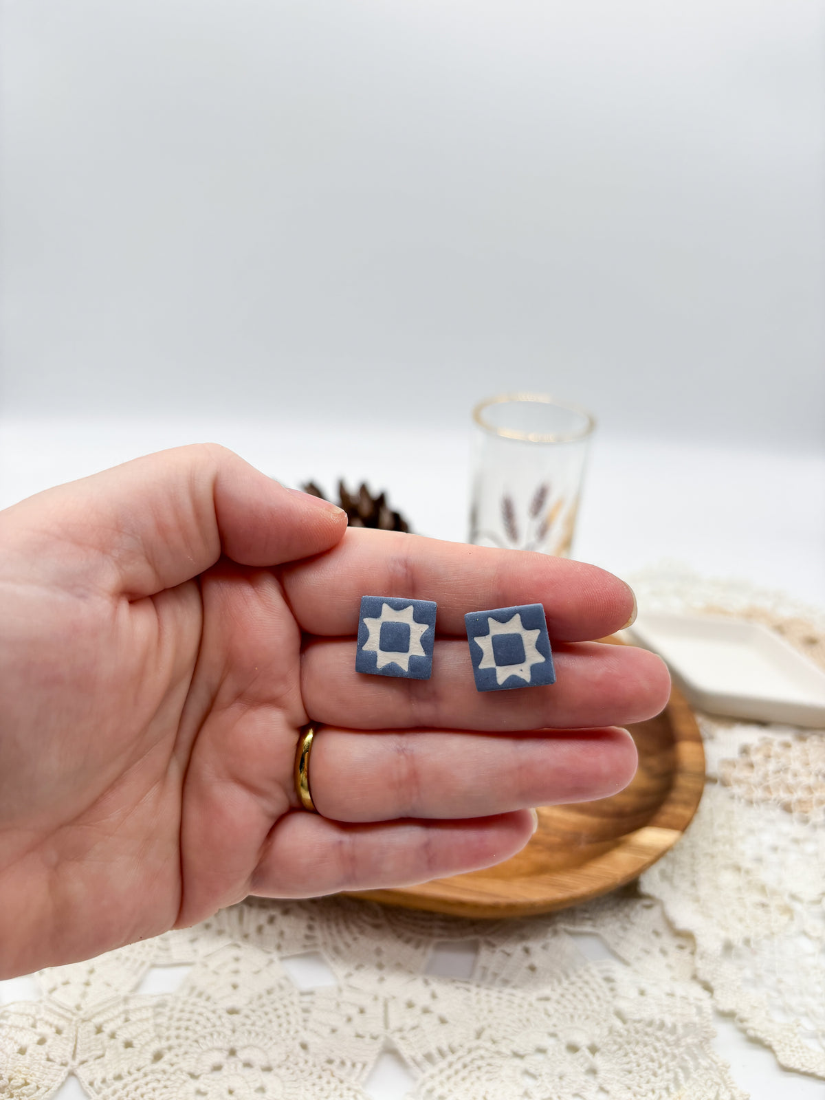 Fall Quilt Studs