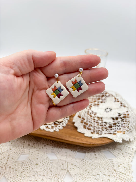 Autumn Quilt Dangles