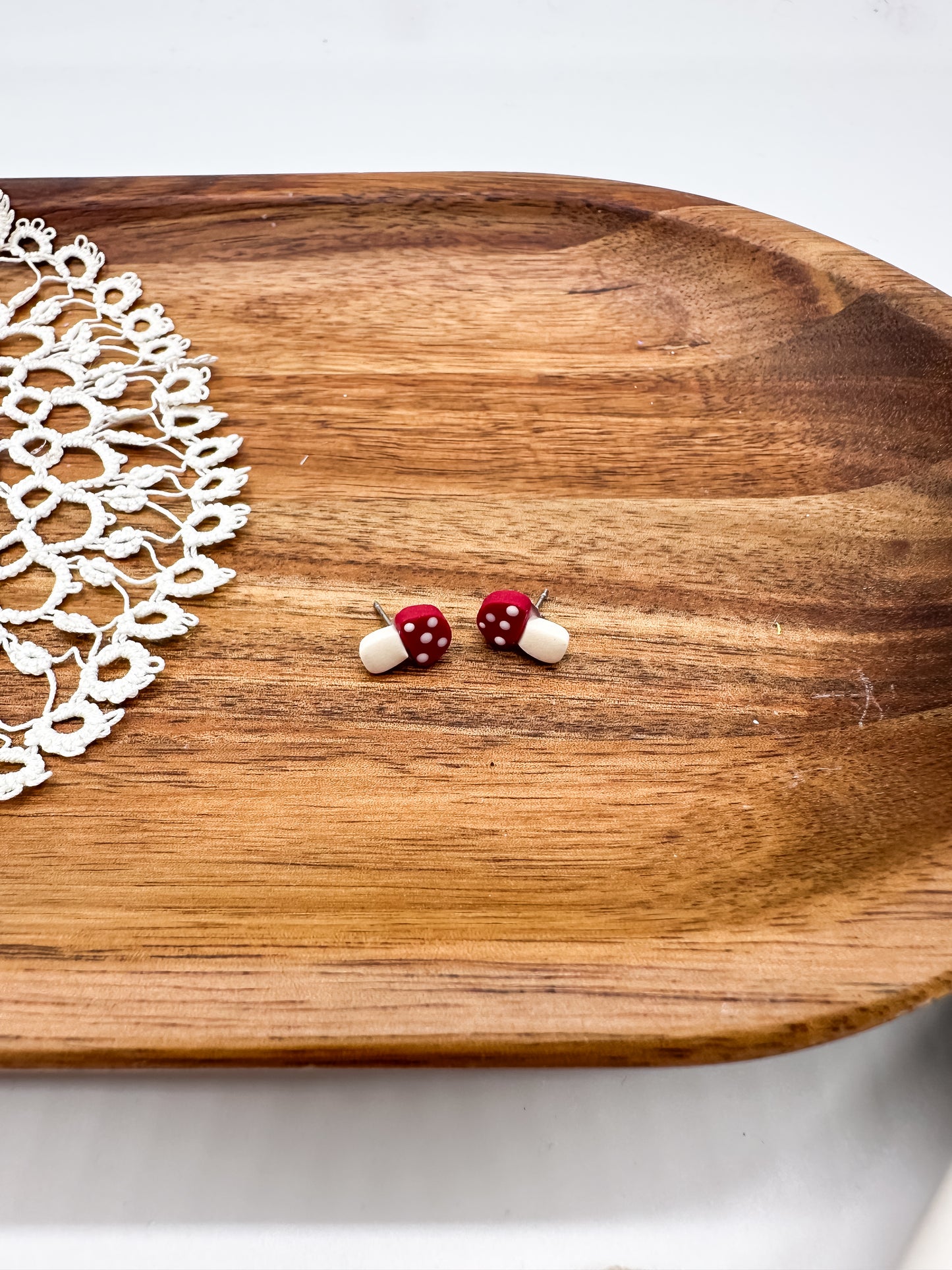 Tiny mushroom studs